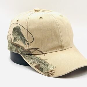 VTG Walleye Fishing Wildlife Series Strapback Hat Baseball Cap Camo Dri Duck